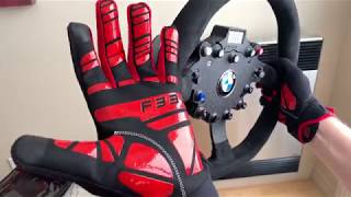 F33L SR2 Sim Racing Gloves Unboxing 4K 60FPS