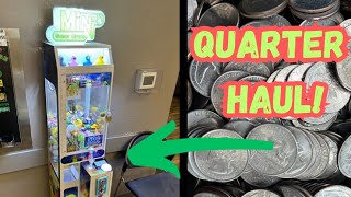 Tons Of QUARTERS!🪙 MINI CLAW Machine COLLECTION!💰ONLY 11 Days at the LAUNDROMAT