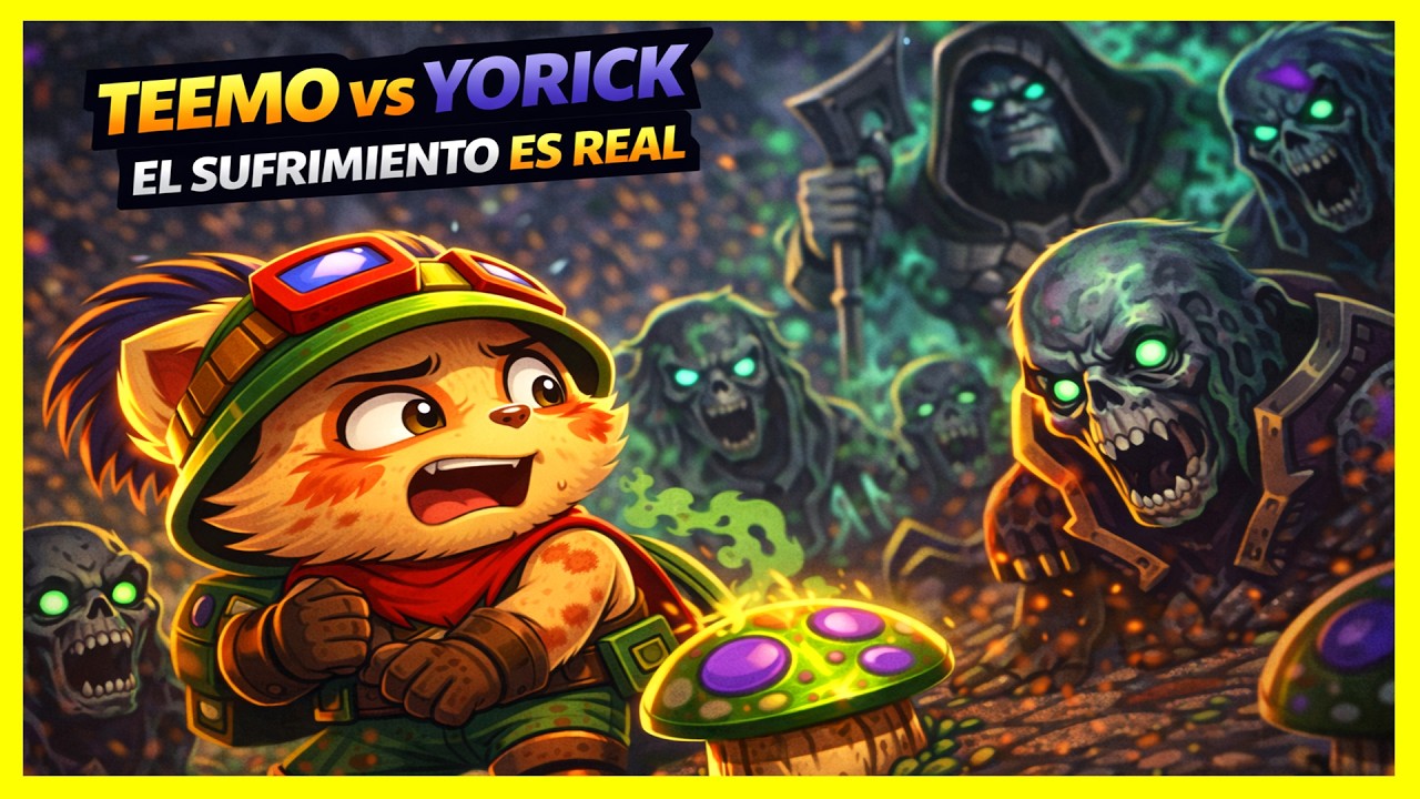 TEEMO vs YORICK... El Sufrimiento es REAL 🥵