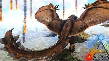 YES!! NEW CAVE WYVERN w/ SPECIAL EARTH POWERS! - Ark Survival Evolved Modded Gameplay