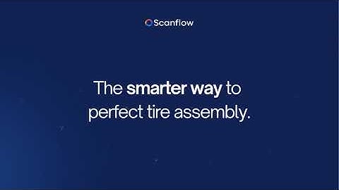 Tire Sidewall Scanning for Assembly line fitment | Mobile App Demo Video - Scanflow AI