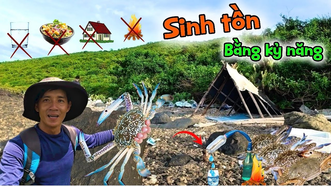 72 часа выживания на необитаемом острове без еды, воды, укрытия и огня | 3 дня одиночного выживания