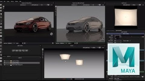 TUTORIAL | Lighting in MAYA with HDR Light Studio (Workflow 1)