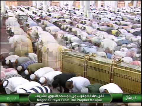 صلاة المغرب الاثنين 6 9 1434 الشيخ حسين أل الشيخ