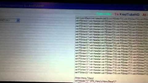 How to make your own cfg menu
