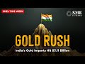 India's Gold Imports Reach $3.11 Billion