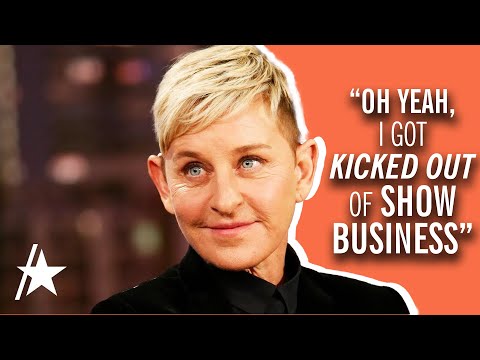 Ellen DeGeneres Jokes About Being 'Kicked Out Of Show Business'