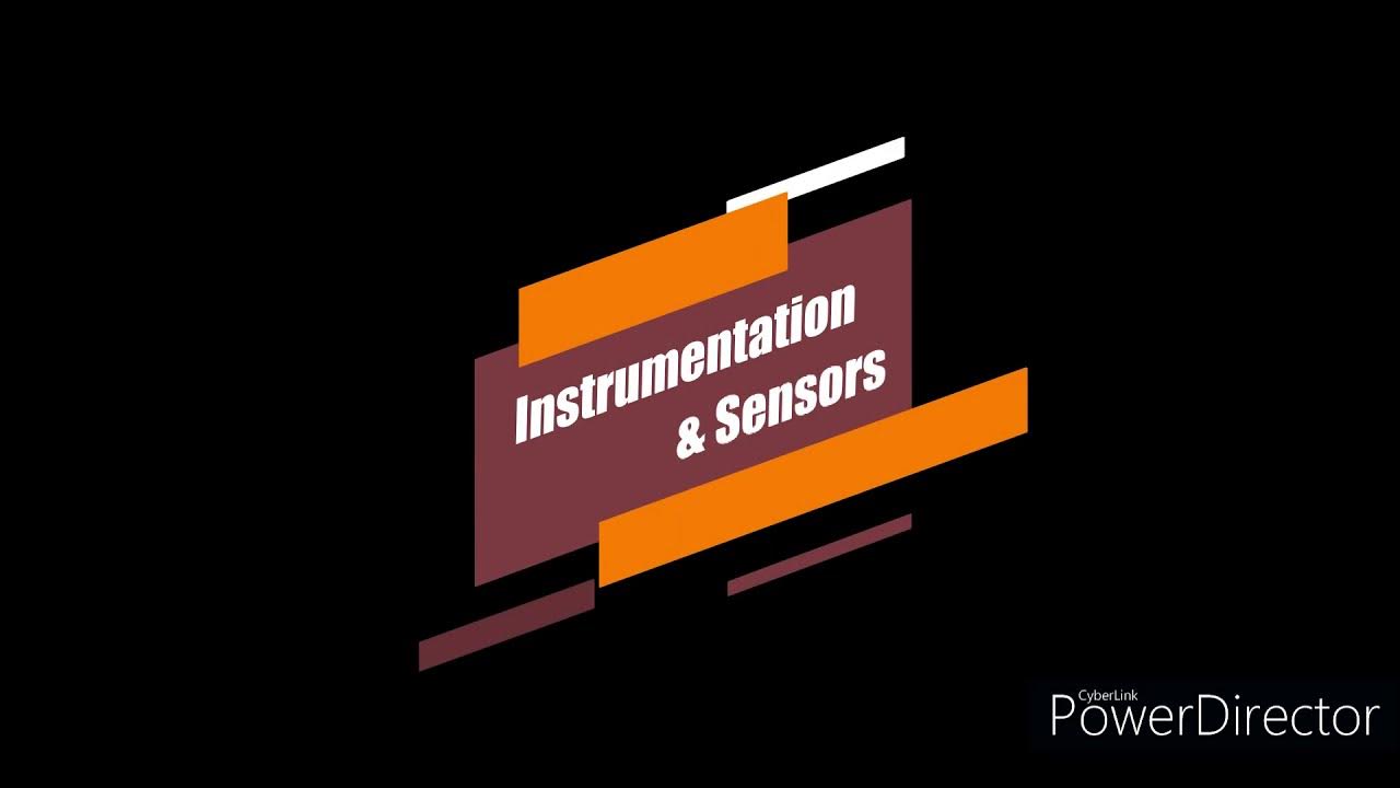 Instrumentation & Sensors Syllabus YouTube