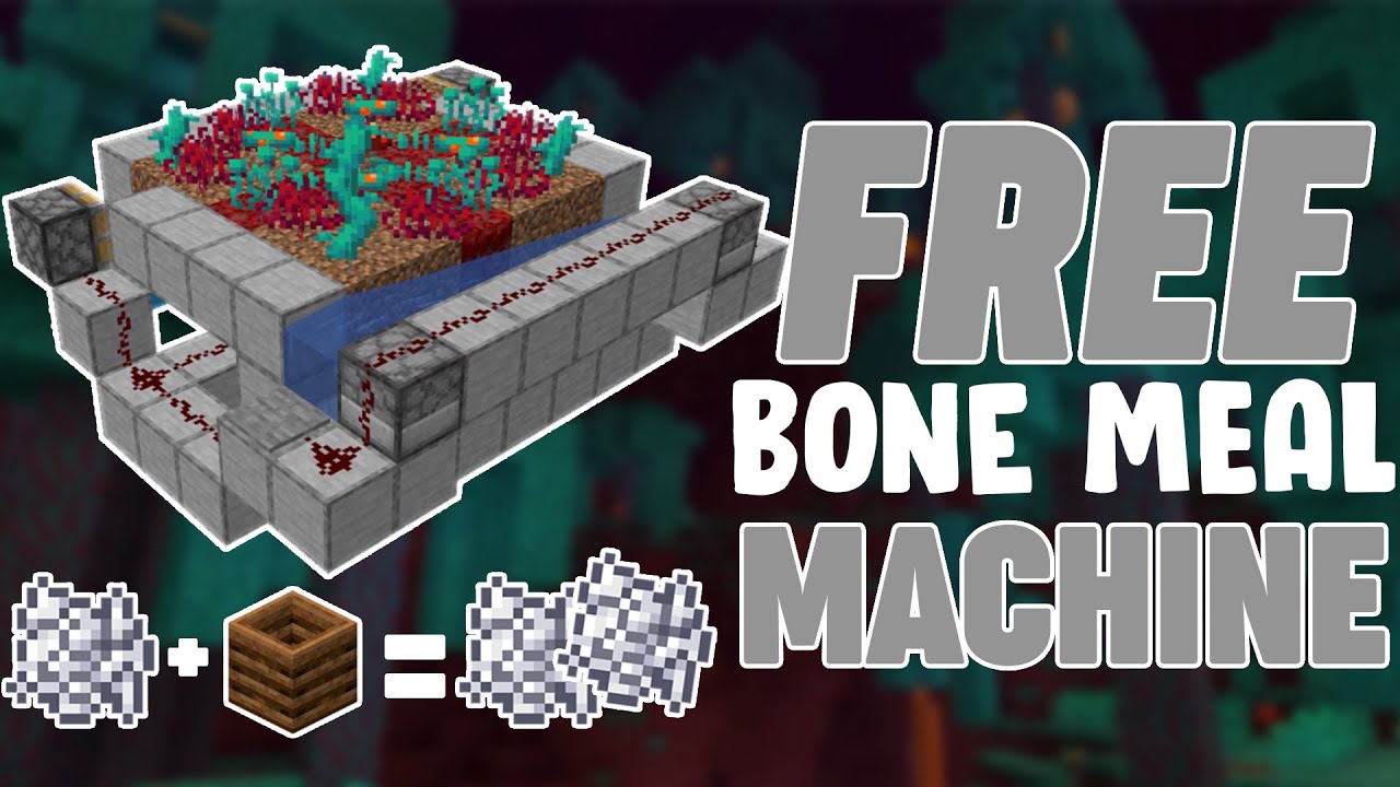 Free Bone Meal From Bone Meal (Minecraft Java 1.16+) - YouTube