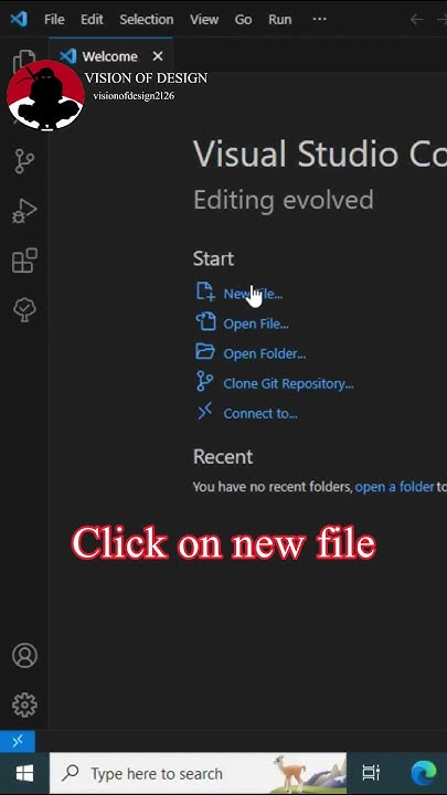 #HTMLTutorial: Learn How to Create an HTML File in Visual Studio Code ...