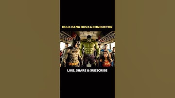 Hulku bna Bus conductor😅#shorts