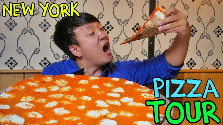 Top 8 BEST PIZZAS in NEW YORK CITY! Manhattan vs. Brooklyn 🍕 100 Foods to Eat Before You Die #76