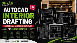 AutoCAD Interior Drafting | Professional 2D Drawing Workflow for Faster Drafting