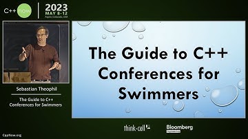 Lightning Talk: The Guide to C++ Conferences for Swimmers - Sebastian Theophil - CppNow 2023