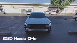 2020 Honda Civic после пожара не заводится