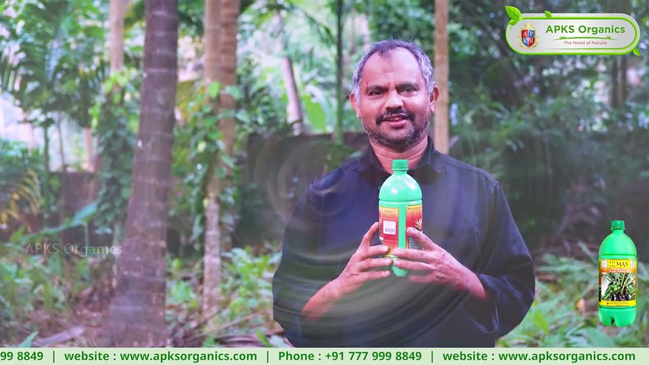 Online Farmer Mr. Komukutty  Reviews Cocomax Fertilizer for Coconut Crop🌴💚