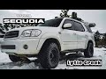 Toyota Sequoia in Snow at Lytle Creek