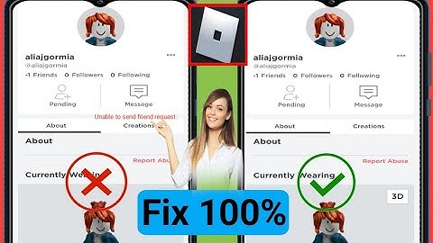 How to Fix Roblox Unable to Send Friend Request Problem