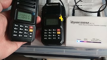 Surecom SR-112 repeater. Fake? (see description)