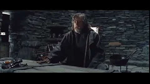Luke mourns Han Solo’s Death Deleted Scene (The Last Jedi)