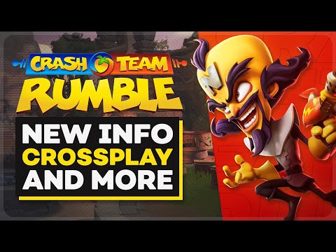 Crash Team Rumble: New Gameplay Details & Info | Crash Team Rumble Cross-play, Relics & Emotes?