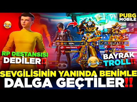 SEVGİLİSİNİN YANINDA BENİMLE DALGA GEÇTİLER 🤔 RP DESTANSISI DEDİLER 😂 SONUNDA NE OLDU! / PUBG MOBİLE