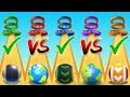 🌈Going Balls VS Action Balls VS Space&amp; Rolling Ball 3D Ultimate Impossible Mega SpeedRun Challenge!🔥