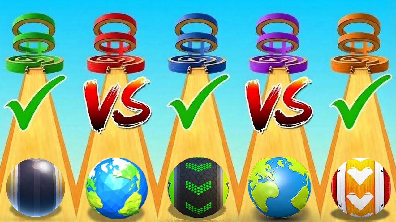 🌈Going Balls VS Action Balls VS Space& Rolling Ball 3D Ultimate Impossible Mega SpeedRun Challenge!🔥