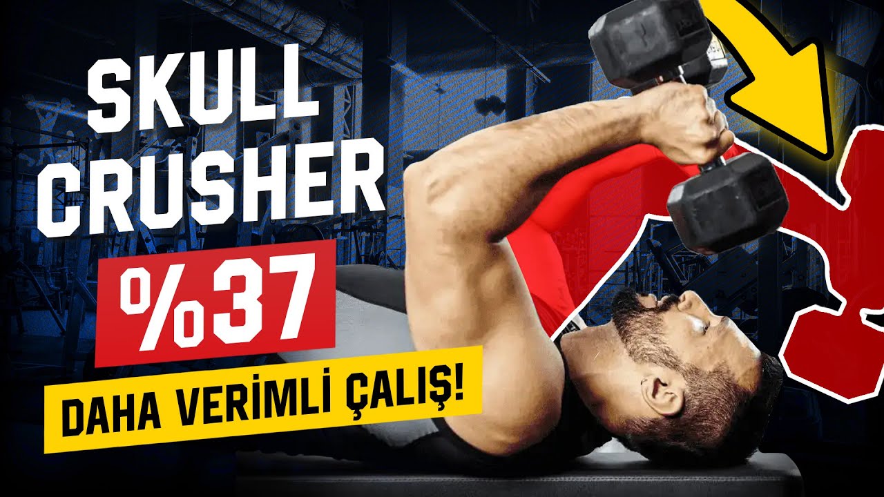 Tricepslerini Patlat!: Skull Crusher Detaylı Analiz ve Program - YouTube