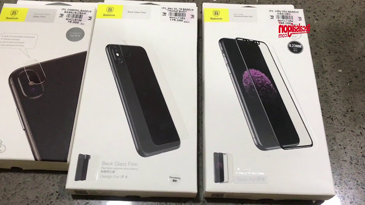 Kính cường lực iphone x loại nào tốt nhất năm 2024