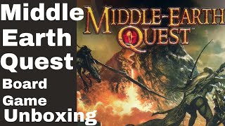 Middle Earth Quest Board Game Unboxing - YouTube