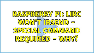 Raspberry Pi: lirc won