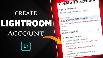 Lightroom Account Kaise  Khole 2023 || Lr Id Login | Lightroom Account Open  | Lr Account Create
