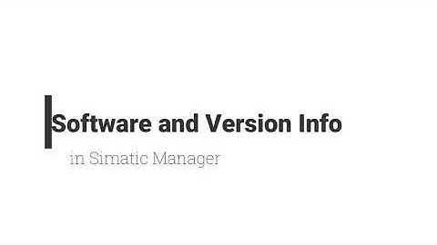 03: How to Determine Siemens Installed Software & Version Information in Simatic Manager || Step 7