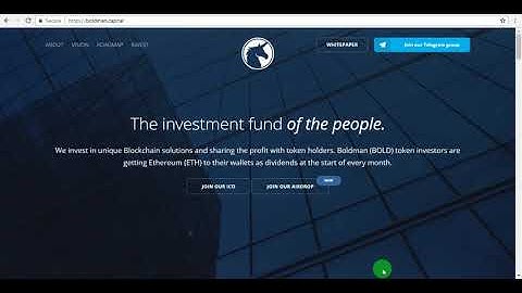 Free Tokens On Ecex Exchanger, $10 BOLD Token Airdrop