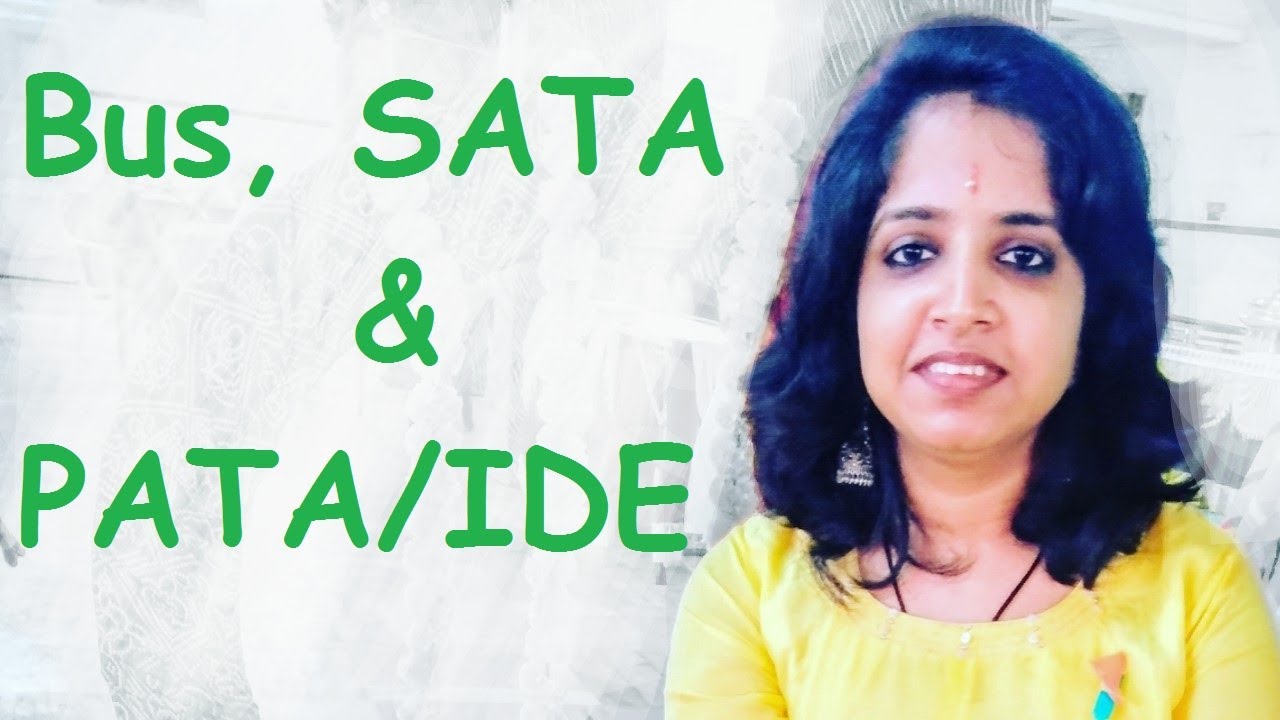 BUS, SATA and PATA/IDE - YouTube