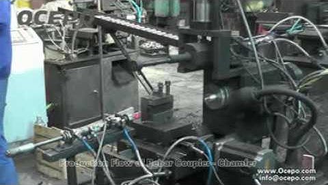 rebar coupler manufacturer / production process ------ Chamfer
