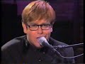 Elton John USA Interview/Performance