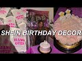 Lets use shein decorations for my birt.ay balloons party favors etc