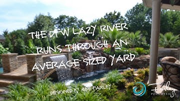 The DFW Lazy River Runs Through an Average Sized Yard by Mike Farley