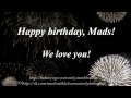 Mads Mikkelsen  -Mad About You-Happy birthday