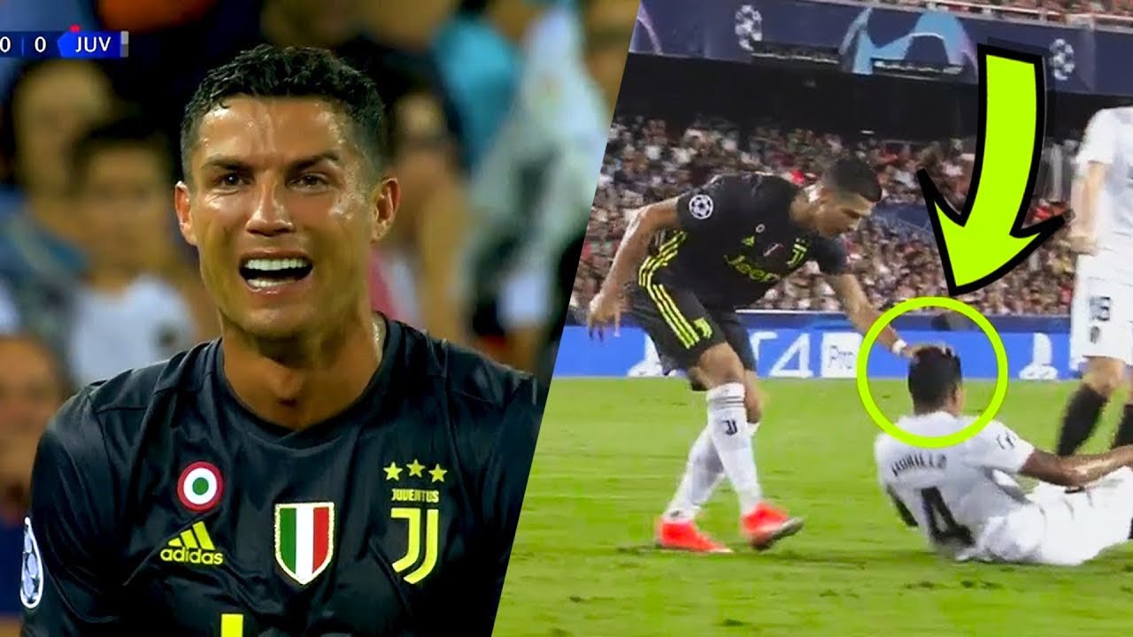 Did Cristiano Ronaldo Deserve A Red Card? What Ronaldo Did BEFORE and the Red Card ! - YouTube