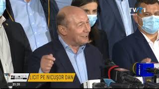 Declaraţii Traian Băsescu, după primele rezultate la Alegerile locale 2020