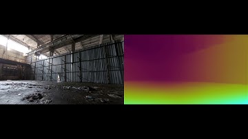GoPro mono depth MiDaS small