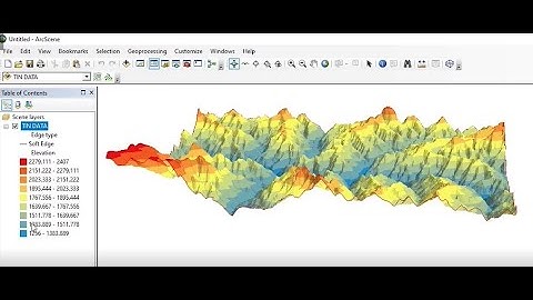 Showing DEM in 3D View in ArcGIS (ArcMap and Arcsene)
