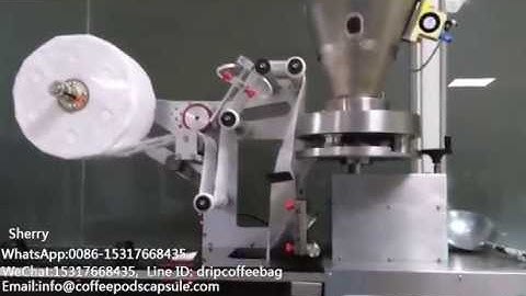 coffee/tea bag inner outer bag filling sealing packaging machine with best price supplier