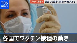 各国で新型コロナワクチンの動き【news23】