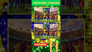Jogo dos 3 Erros: Brasil x Haiti! Consegue achar antes do tempo acabar? 🇧🇷⚽