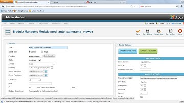 Auto Panorama Viewer Joomla Module