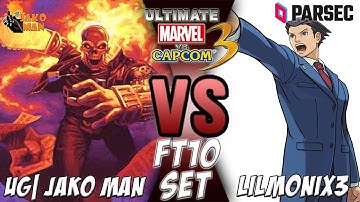 UMVC3 Parsec FT10 Set - UG| Jako Man VS lilmonix3